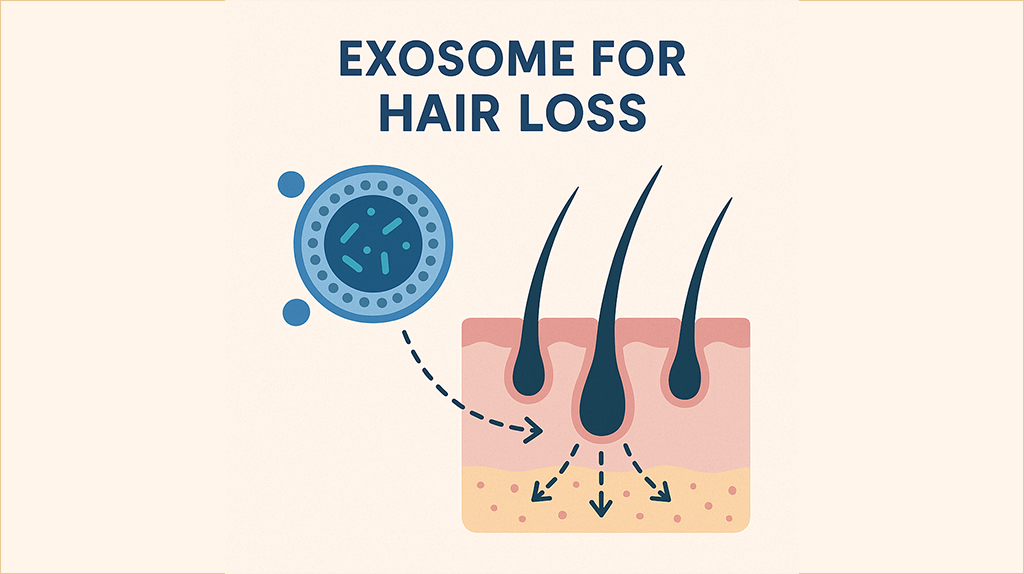 Exosomes treatment for hair loss reactivates dormant follicles